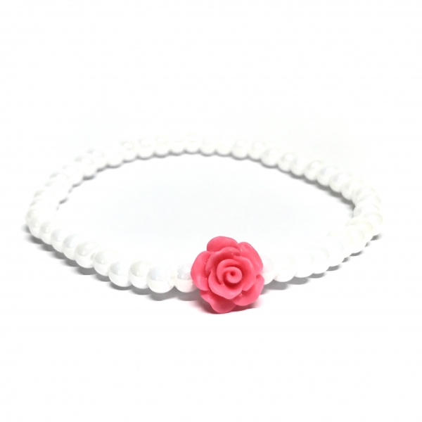 Armband "Pearly Rose"